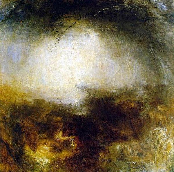 Joseph Mallord William Turner Shade and Darkness France oil painting art